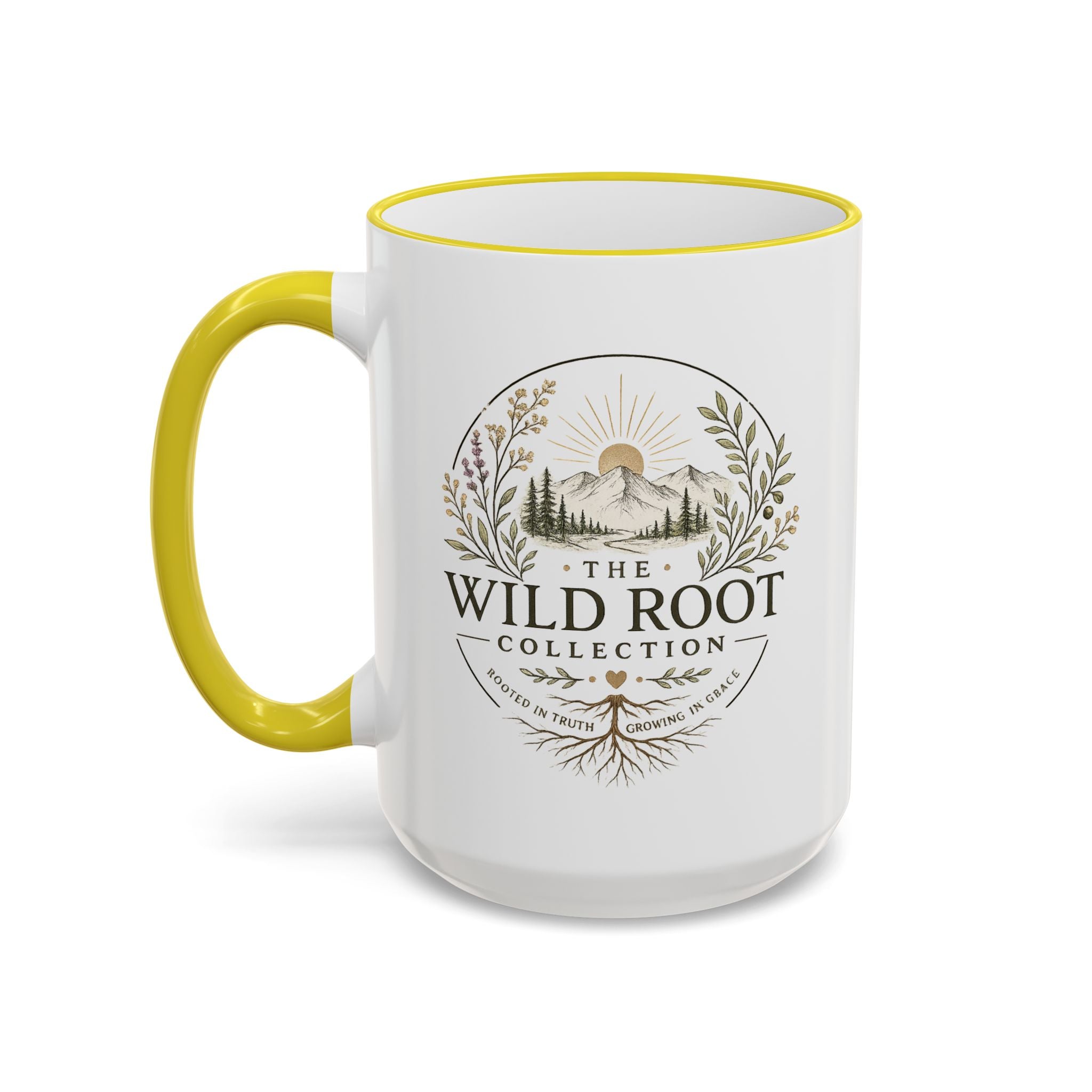 Accent Rim & Handle Mug (11oz, 15oz)