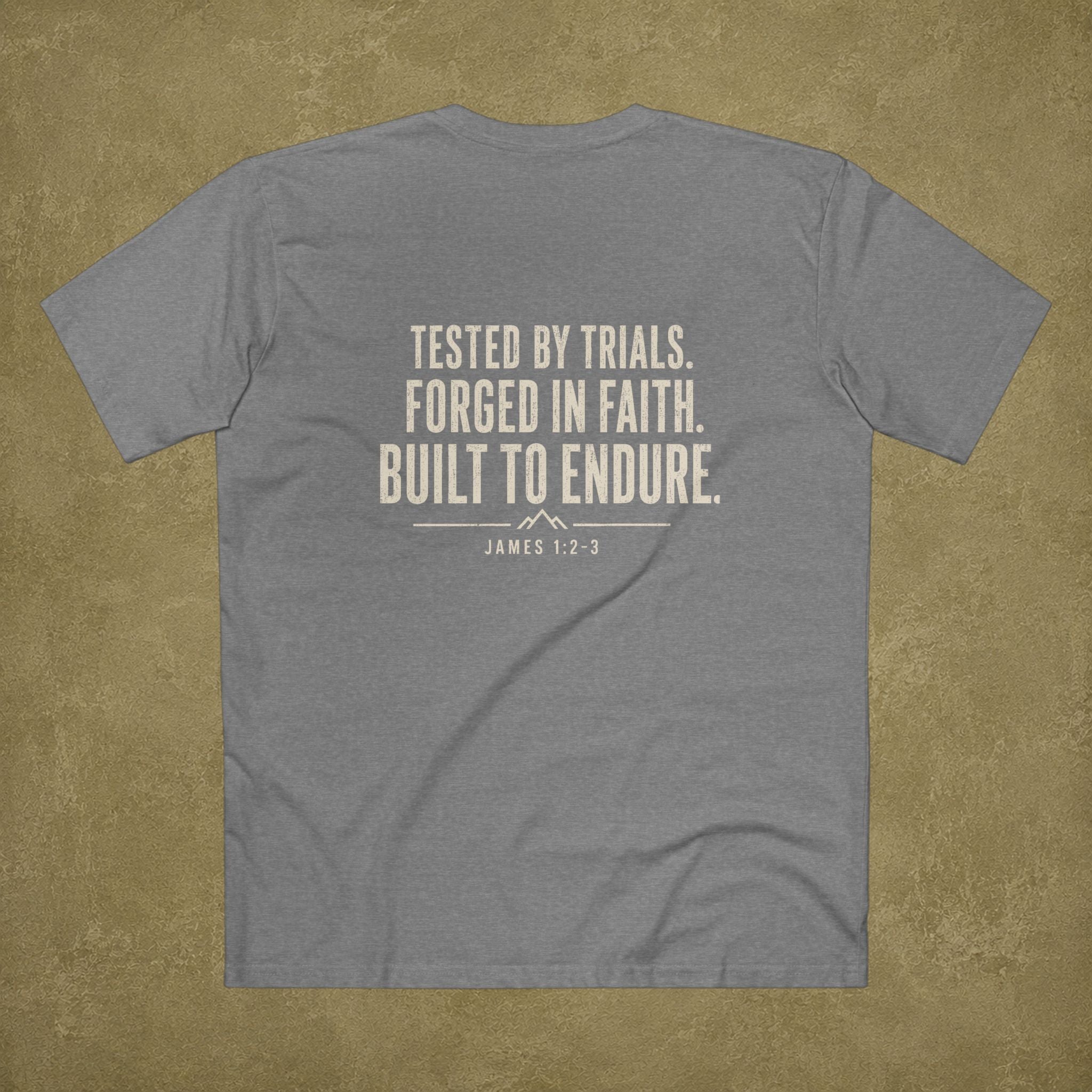 James 1:2-3 Men's T Shirt