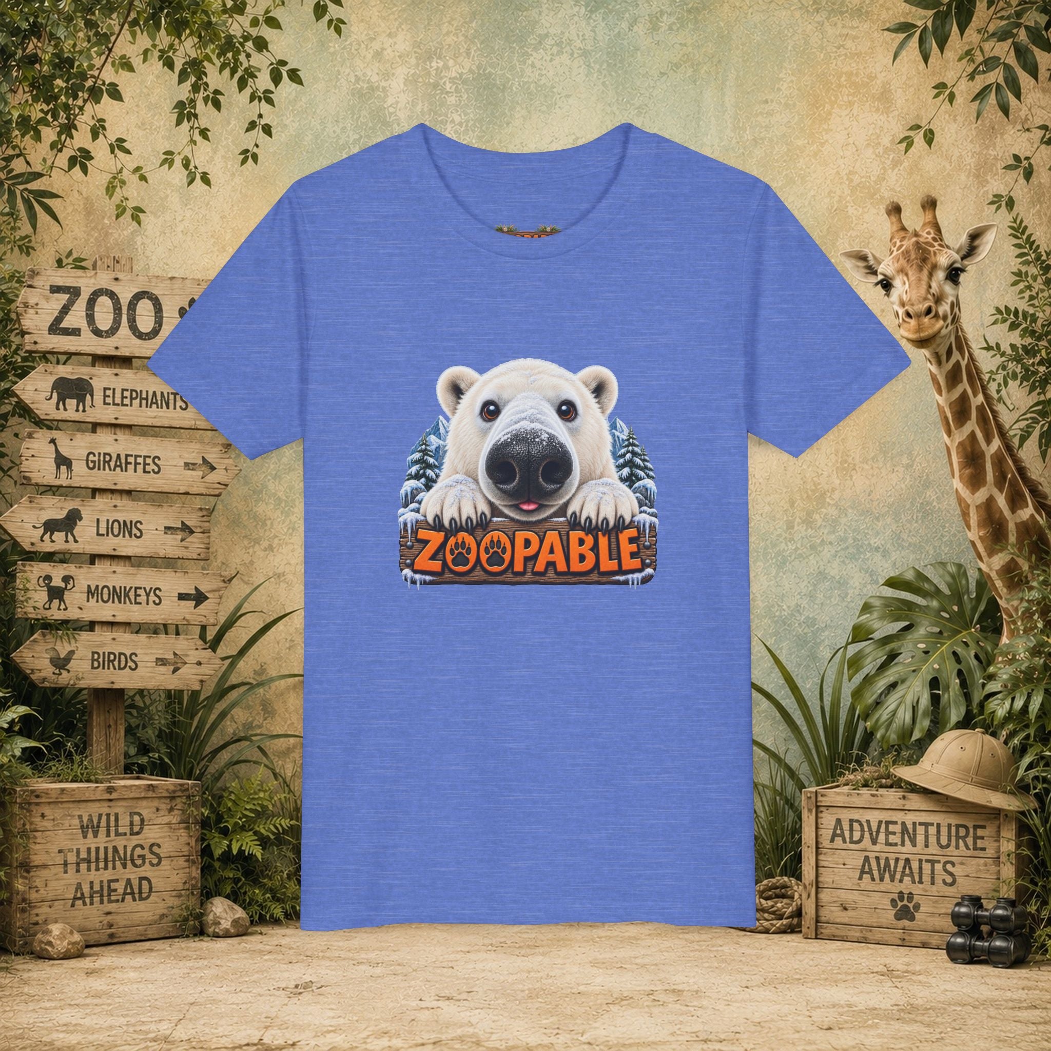 Polar Bear Zoopable Youth Tee