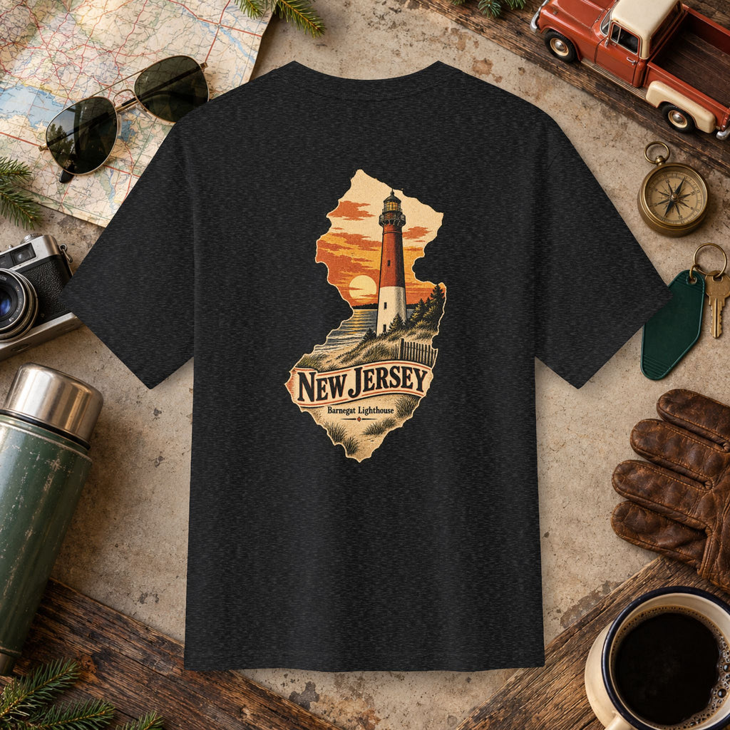 New Jersey State Vintage Tee