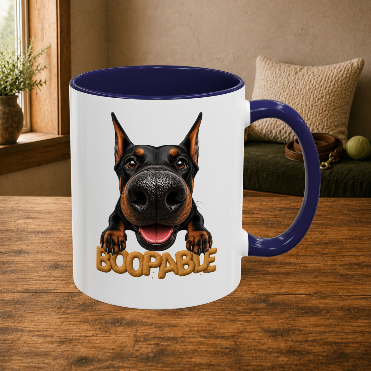 Boopable Doberman — Coffee Mug 11oz