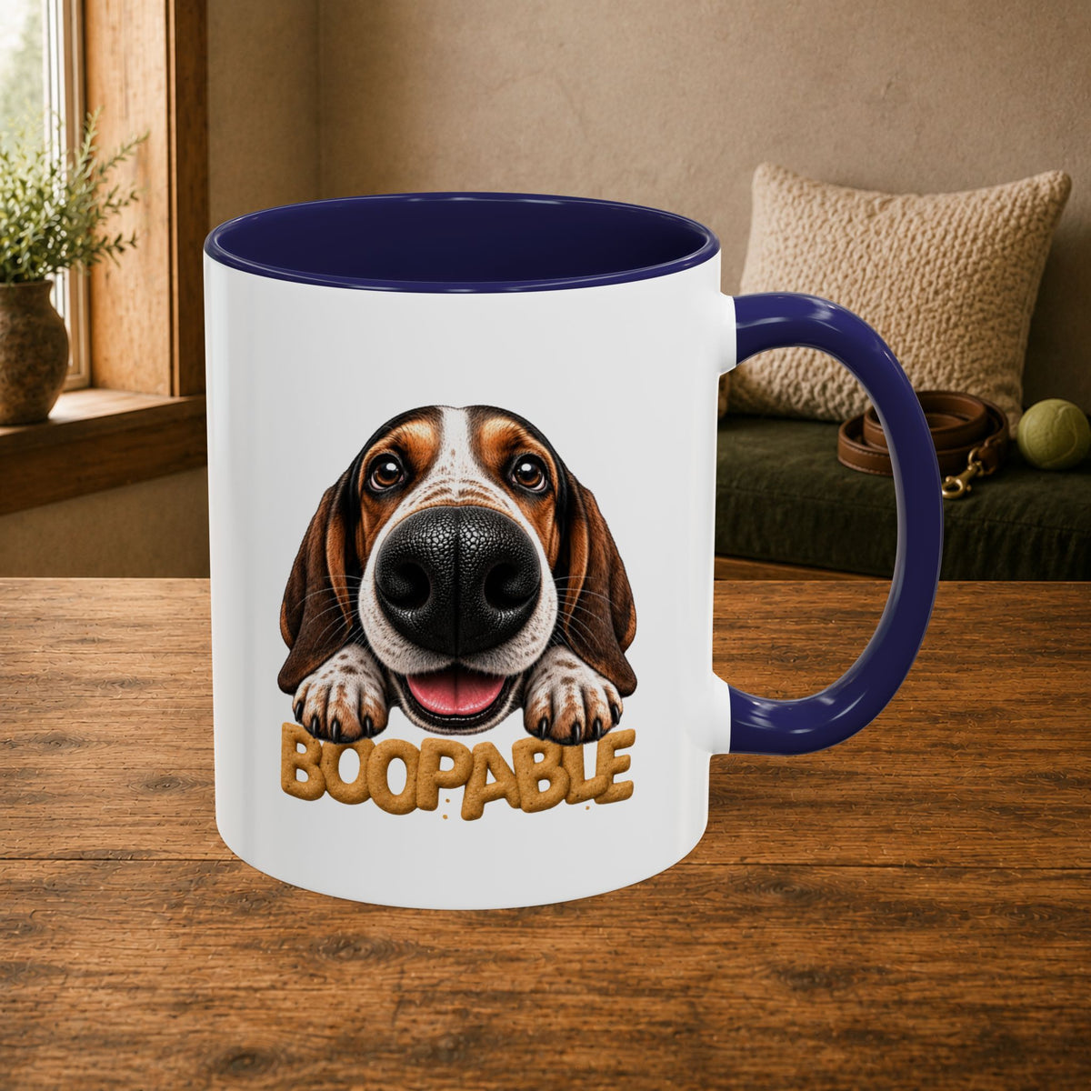 Boopable Basset Hound — Coffee Mug 11oz