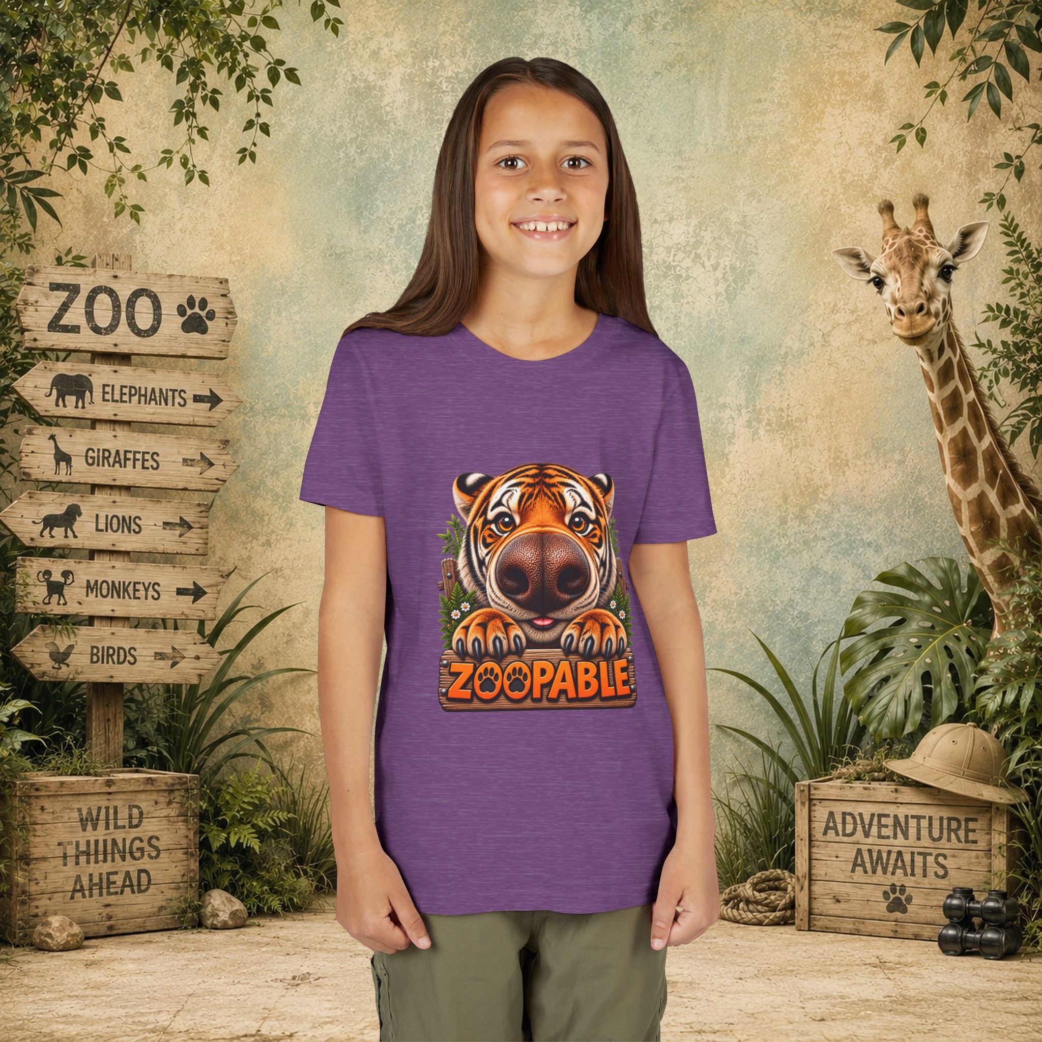 Tiger Zoopable Youth Tee