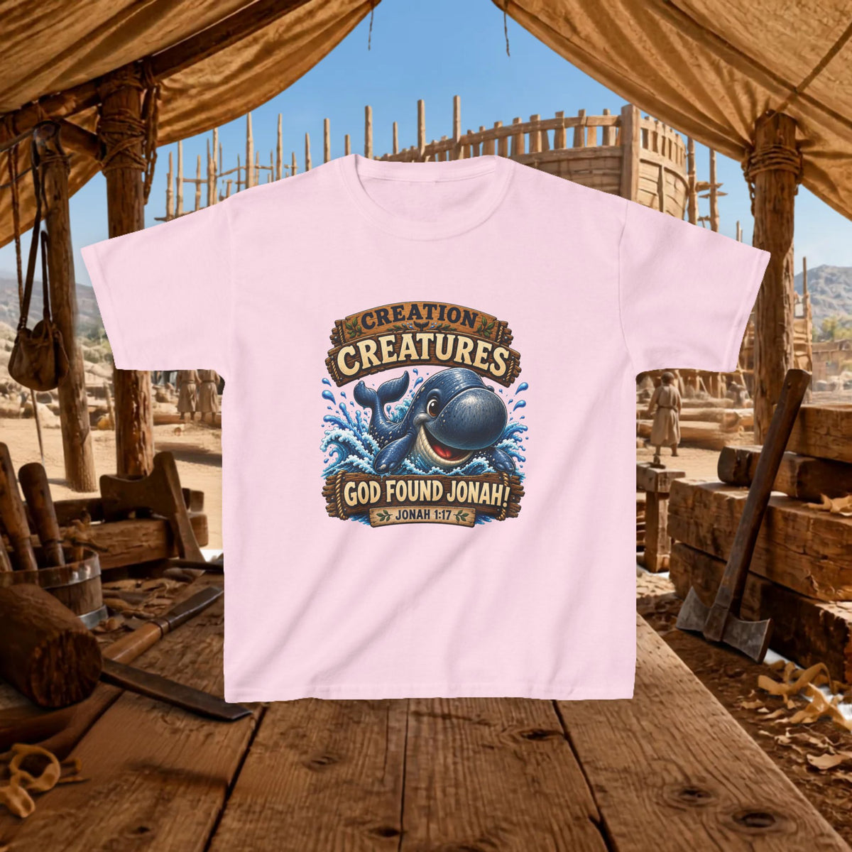 Creation Creatures - Jonah's Whale (Jonah 1:17)