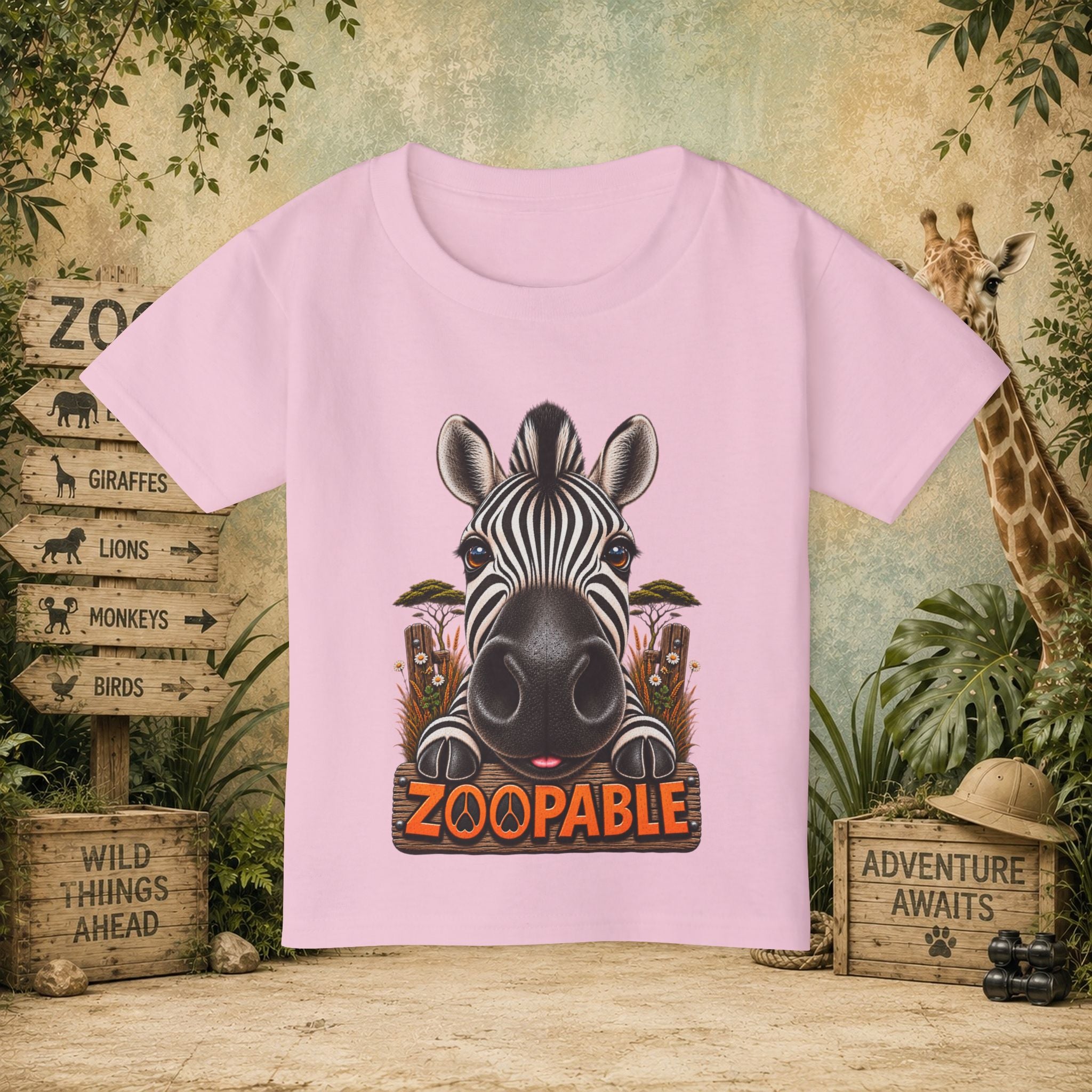 Zebra Zoopable T-shirt