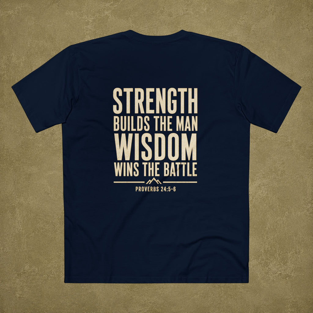 Proverbs 24:5-6 Men's T Shirt