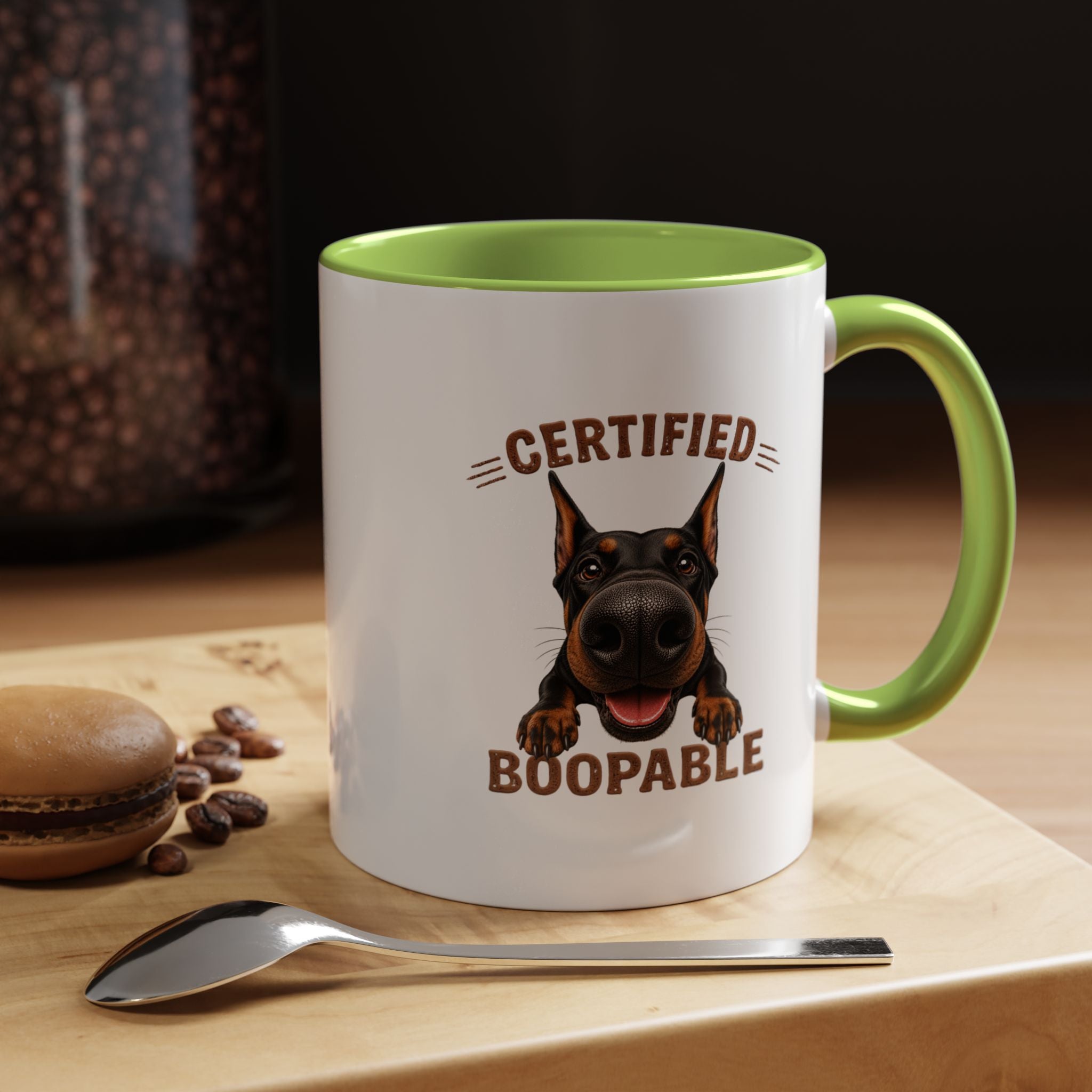 Certified Boopable Doberman — Coffee Mug 11/15oz