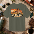 Nebraska State Vintage Tee