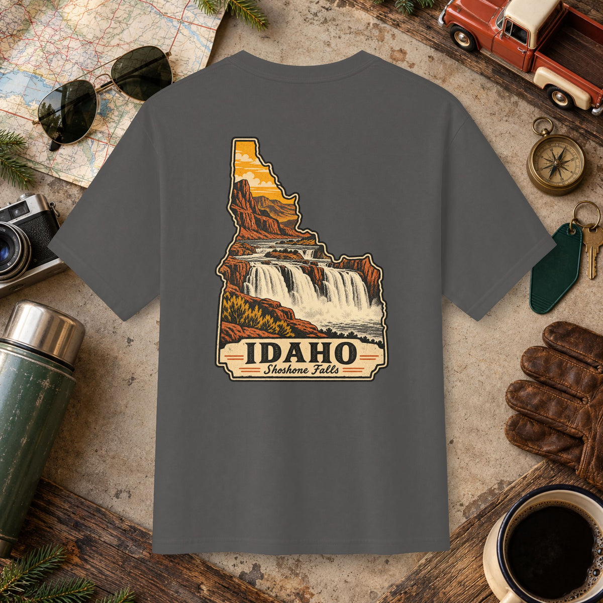 Idaho State Vintage Tee