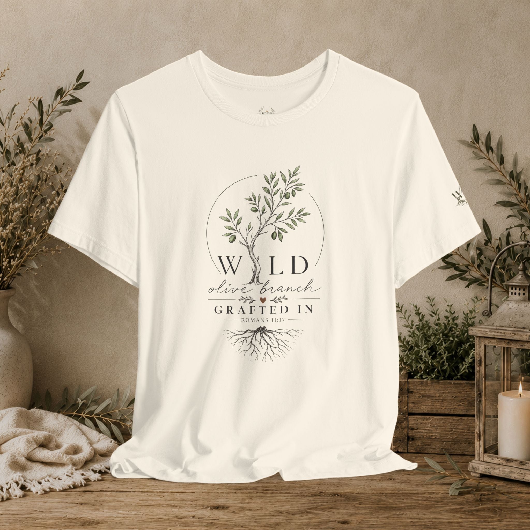 Wild Olive Branch Tee