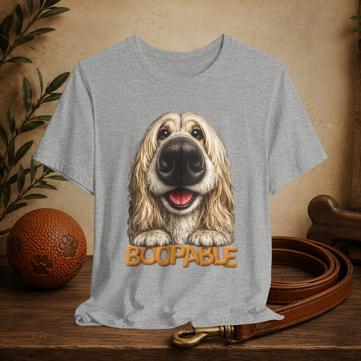Boopable Afghan Hound T Shirt