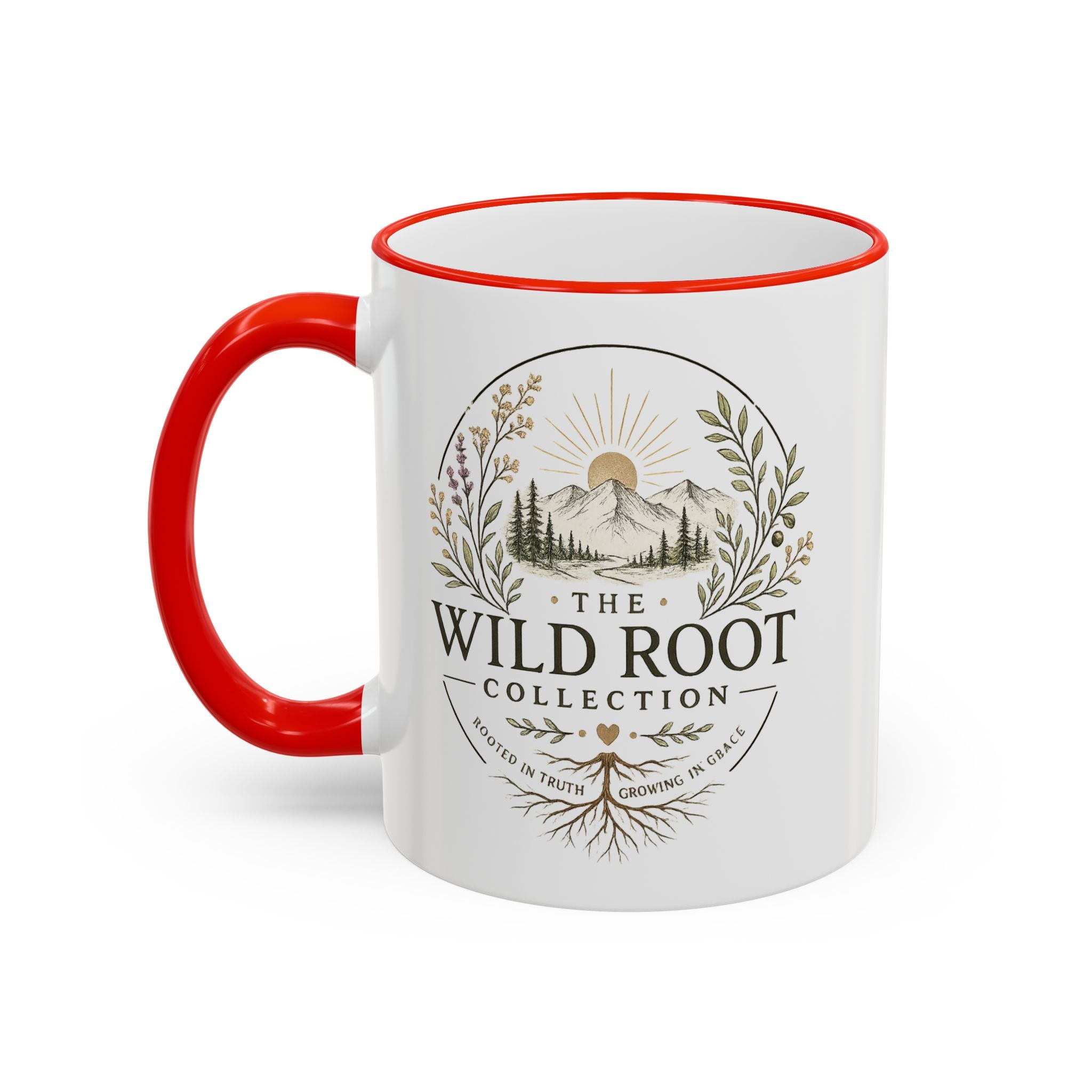 Accent Rim & Handle Mug (11oz, 15oz)