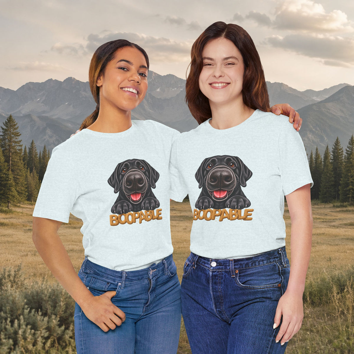 Boopable Black Lab T-Shirt
