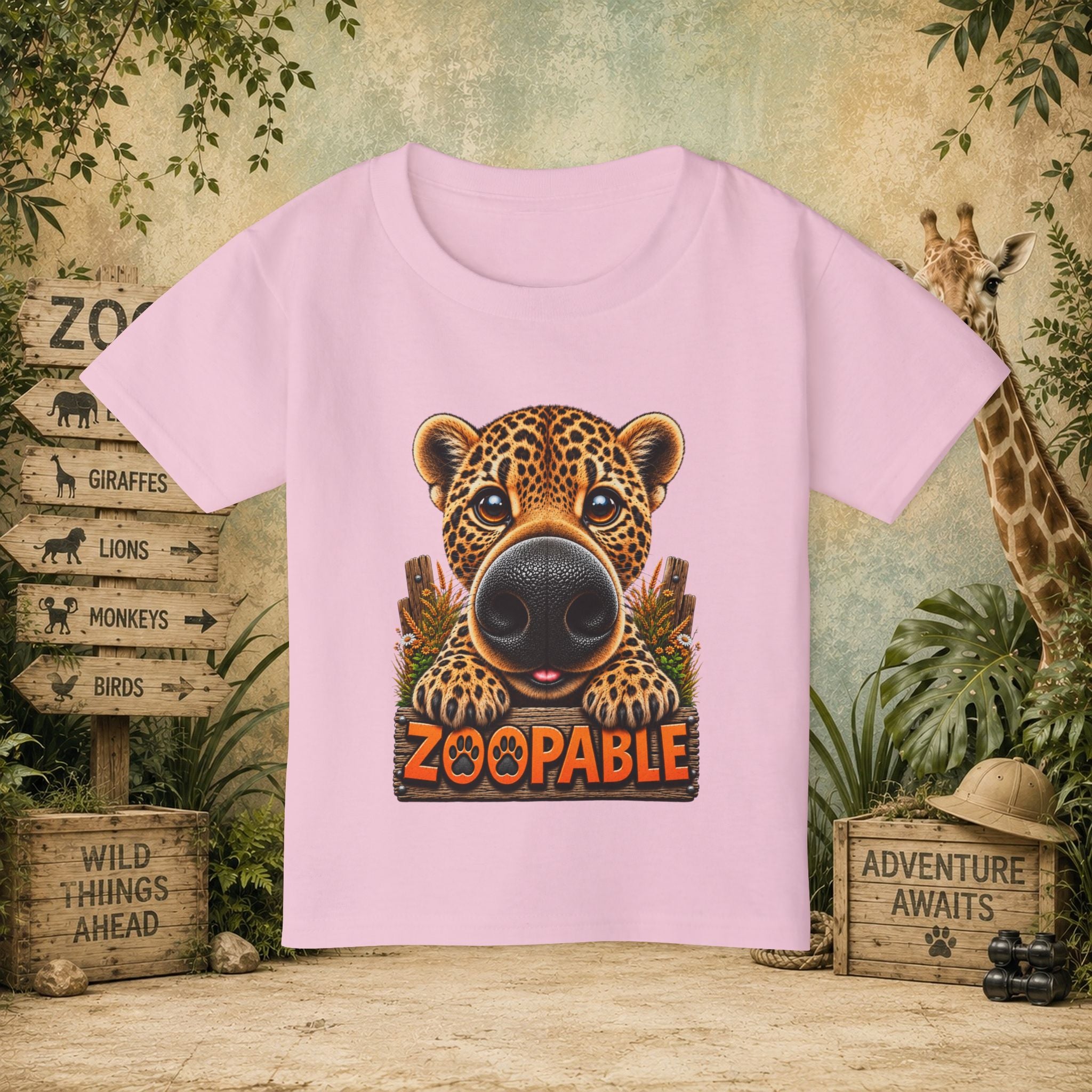 Leopard Zoopable T-shirt