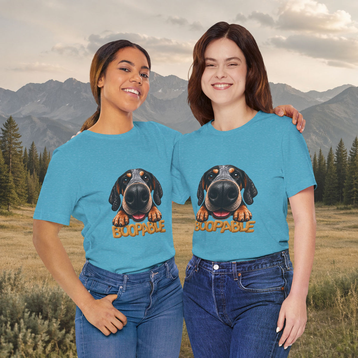 Boopable Blue Tic Hound T-Shirt