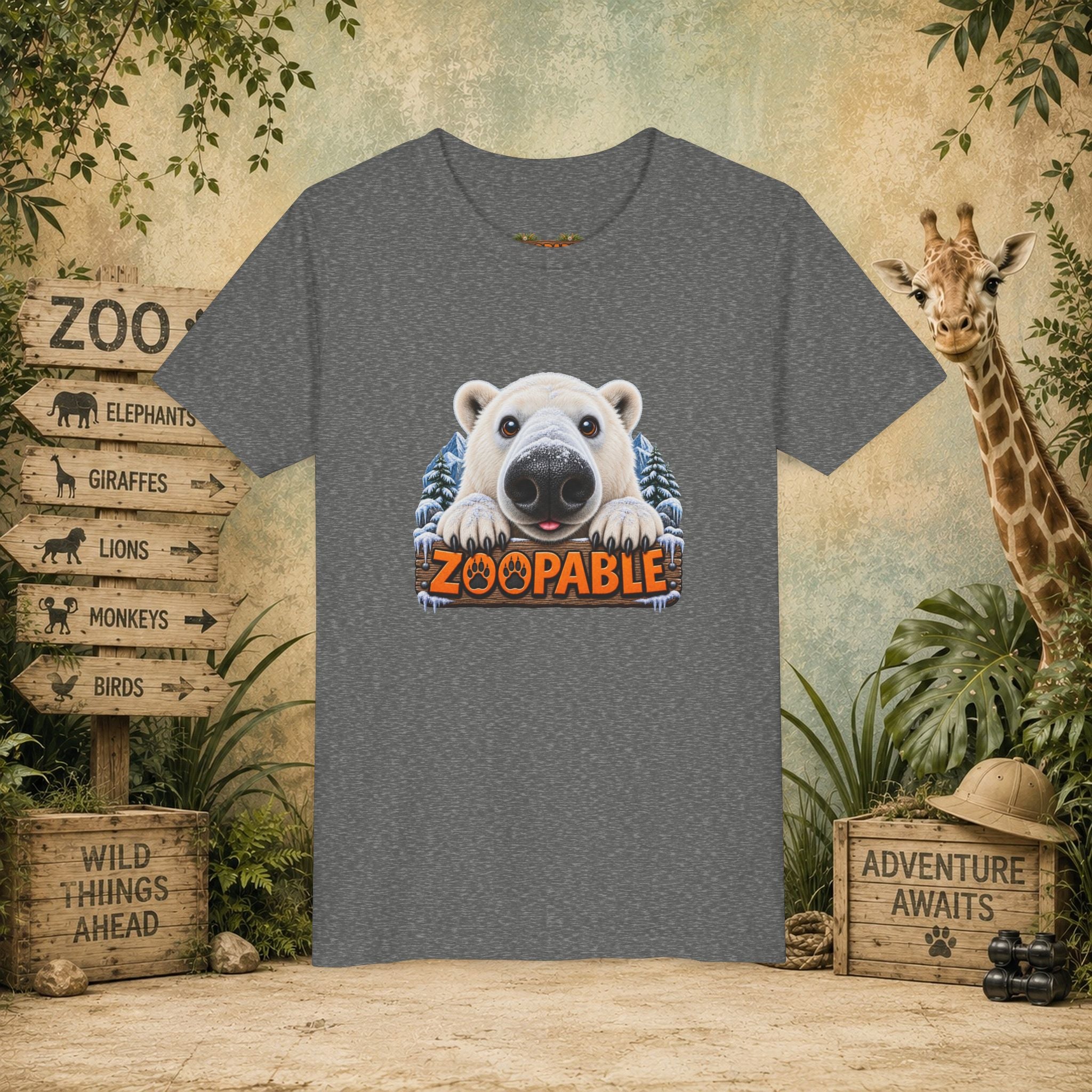 Polar Bear Zoopable Youth Tee