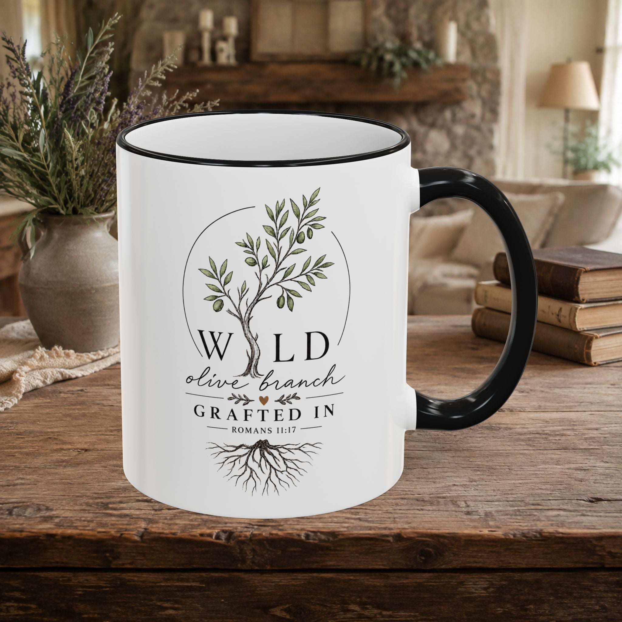 Wild Olive Branch Mug (11oz)