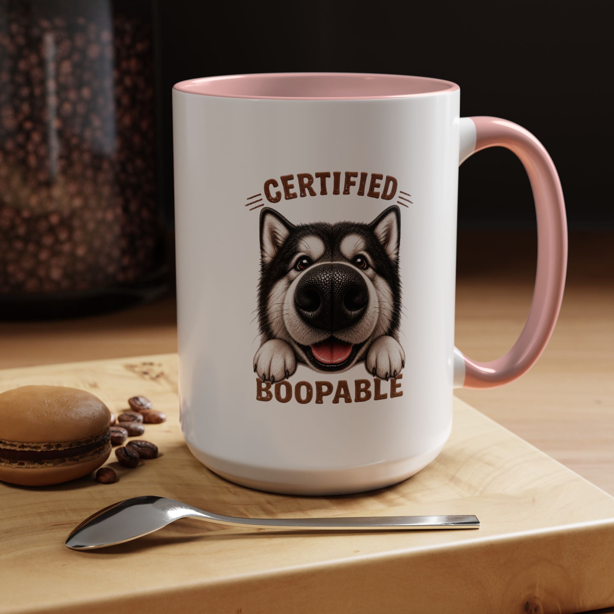 Certified Boopable Alaskan Malamute — Coffee Mug 11/15oz