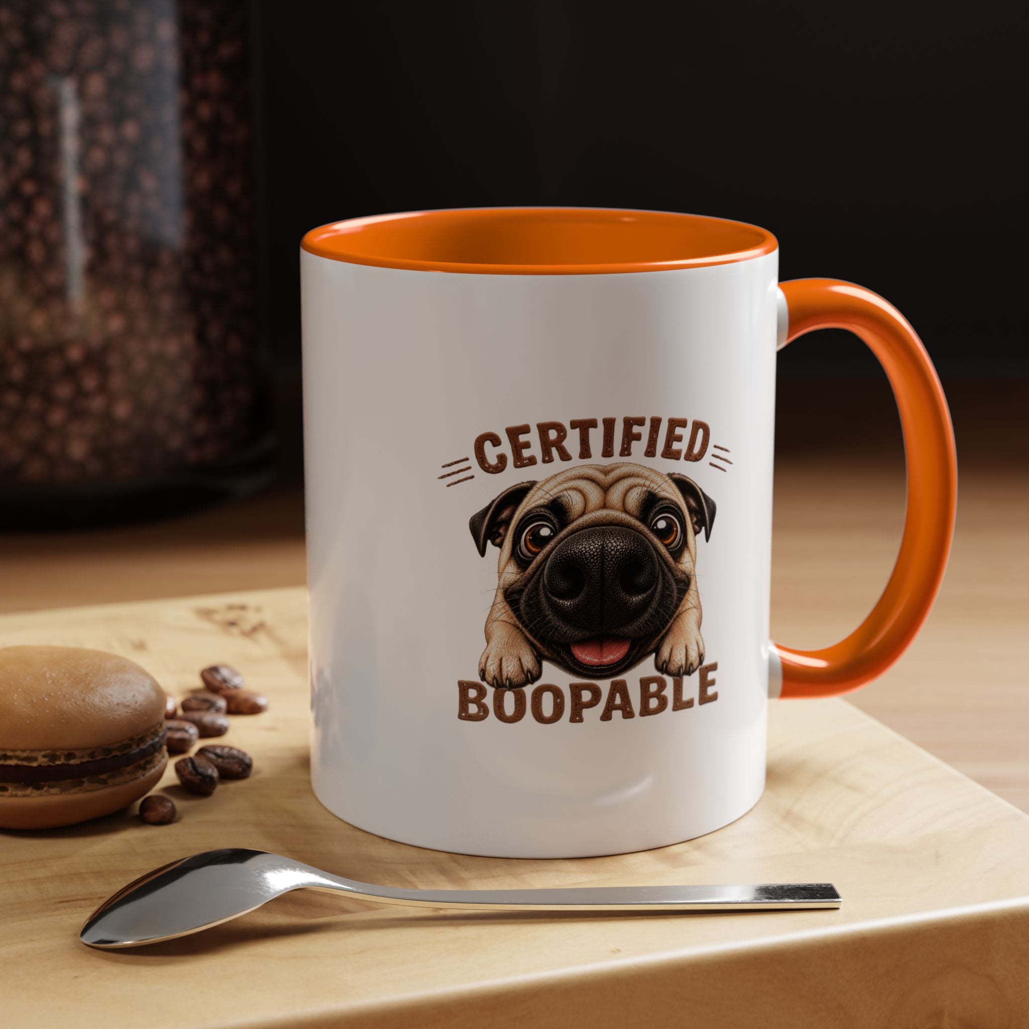 Certified Boopable Pug — Coffee Mug 11/15oz