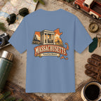 Massachusetts State Vintage Tee