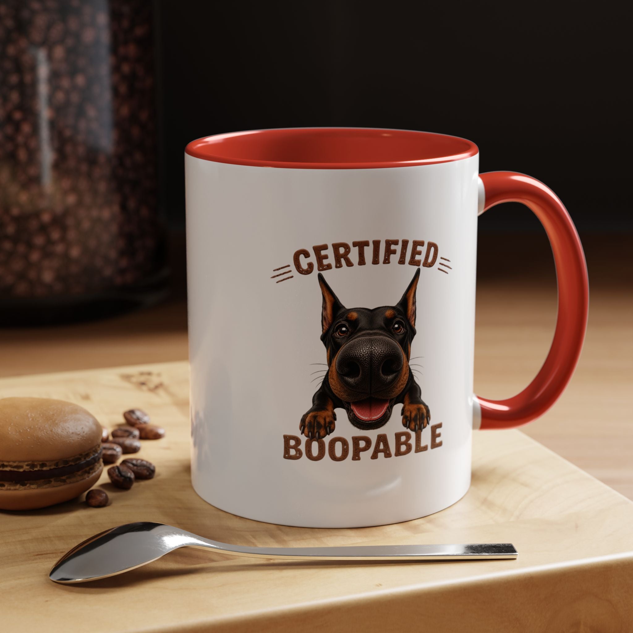 Certified Boopable Doberman — Coffee Mug 11/15oz