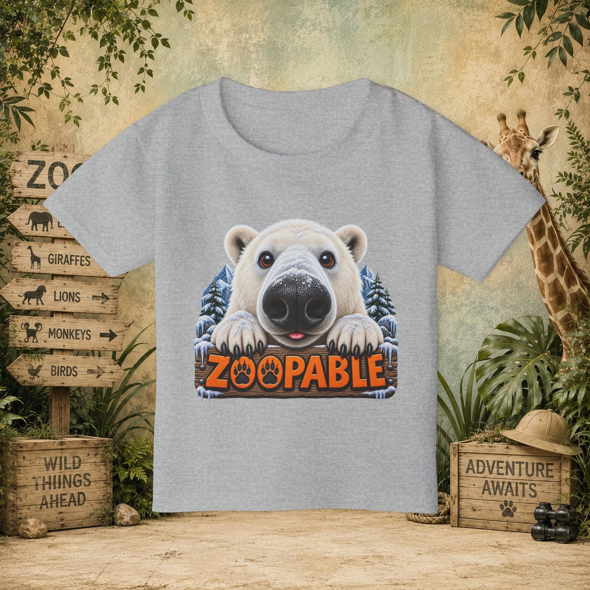 Polar Bear Zoopable T-shirt