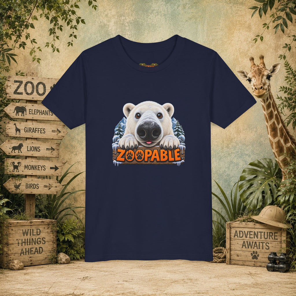 Polar Bear Zoopable Youth Tee