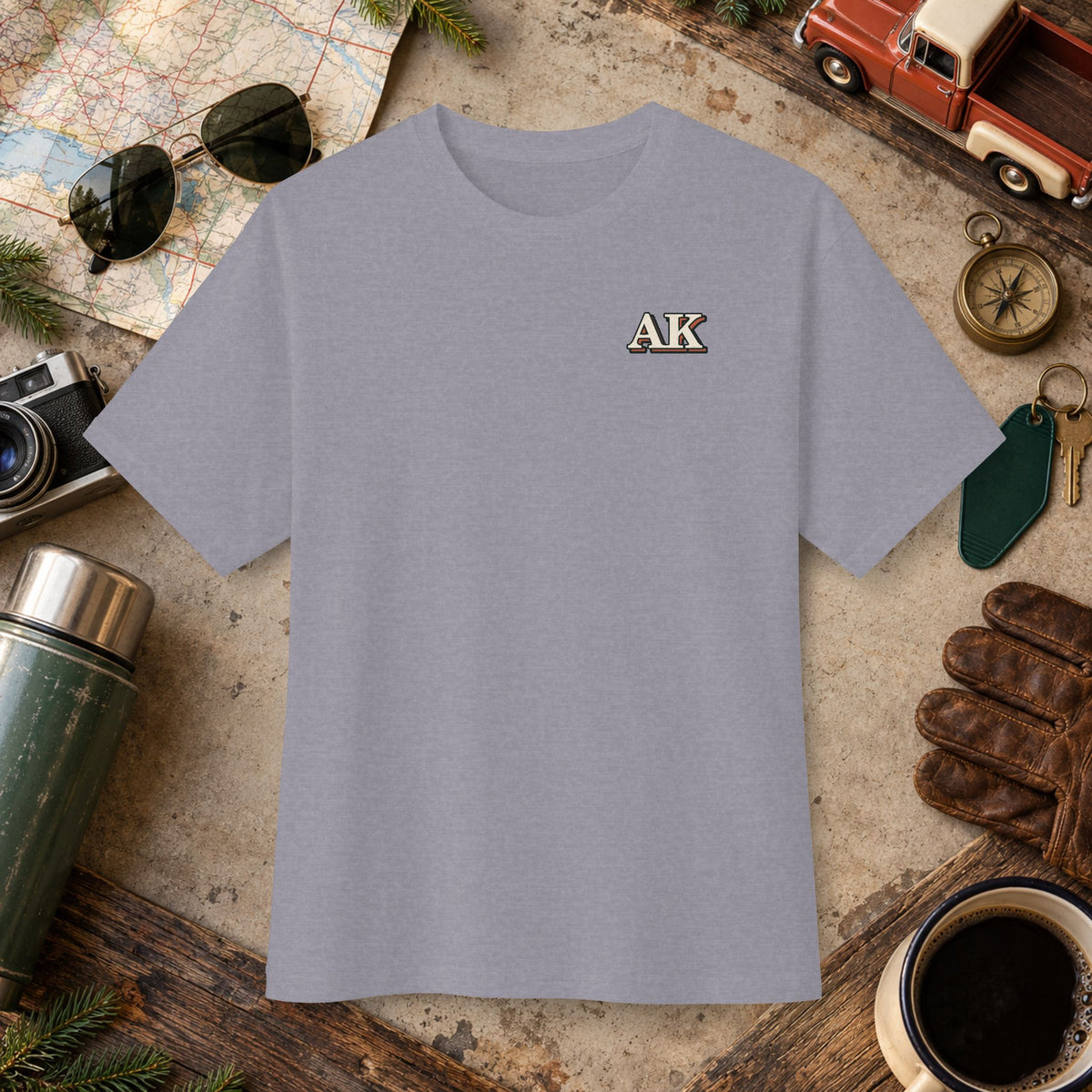 Alaska Vintage Landscape Tee