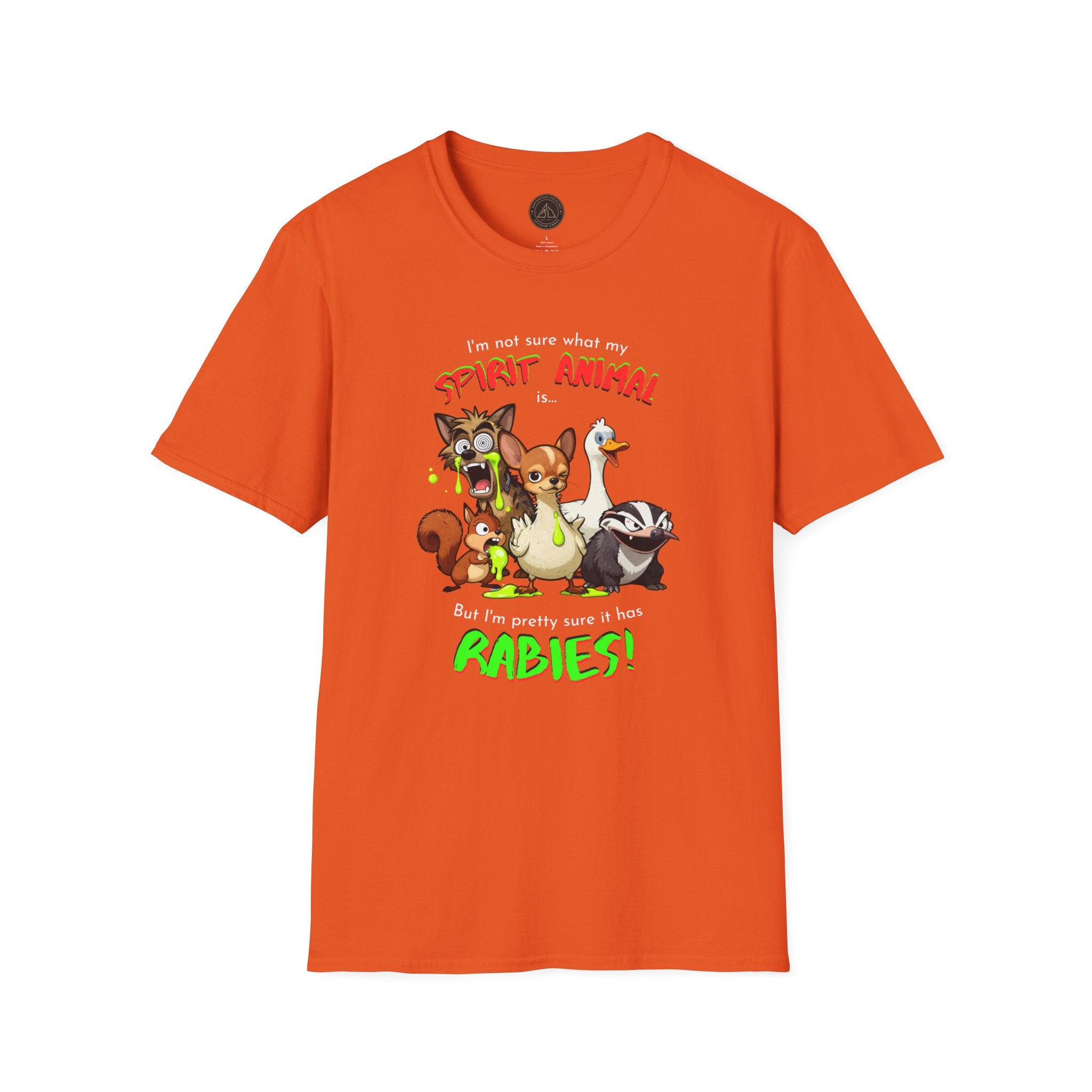 Spirit Animal T-Shirt — Mixed Up Cartoon Wildlife Graphic Tee