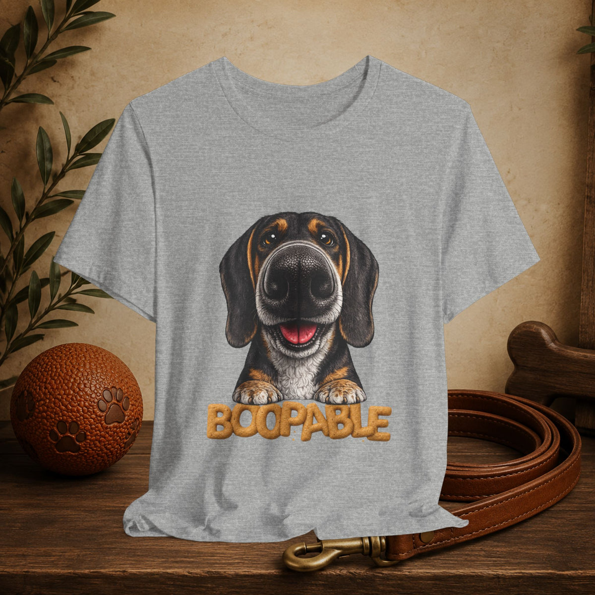 Boopable - Black and Tan Coonhound T-Shirt