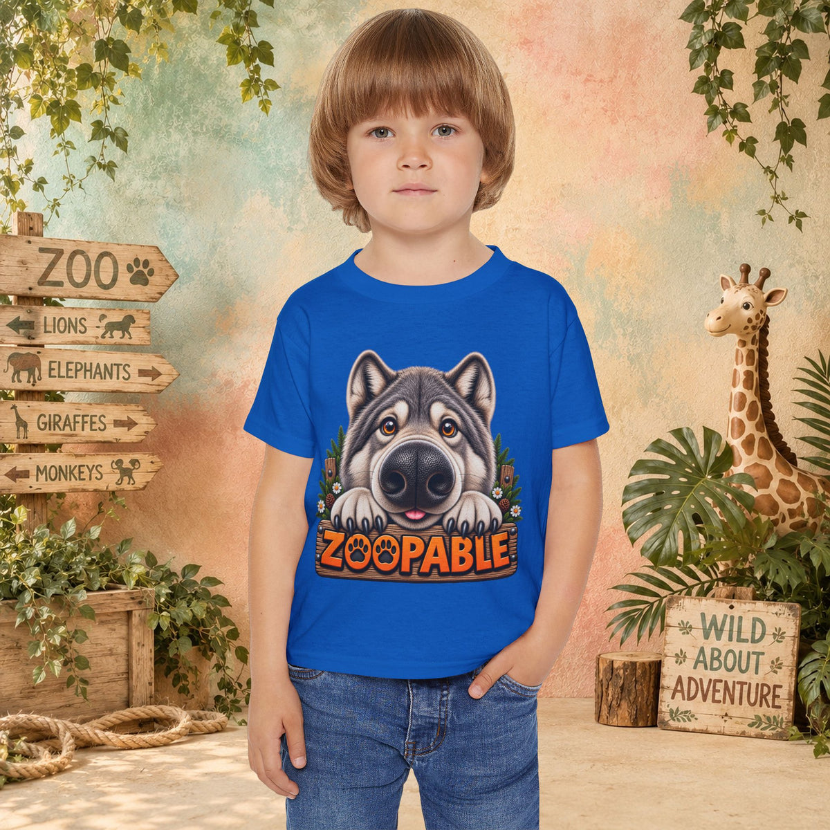 Wolf Zoopable T-shirt