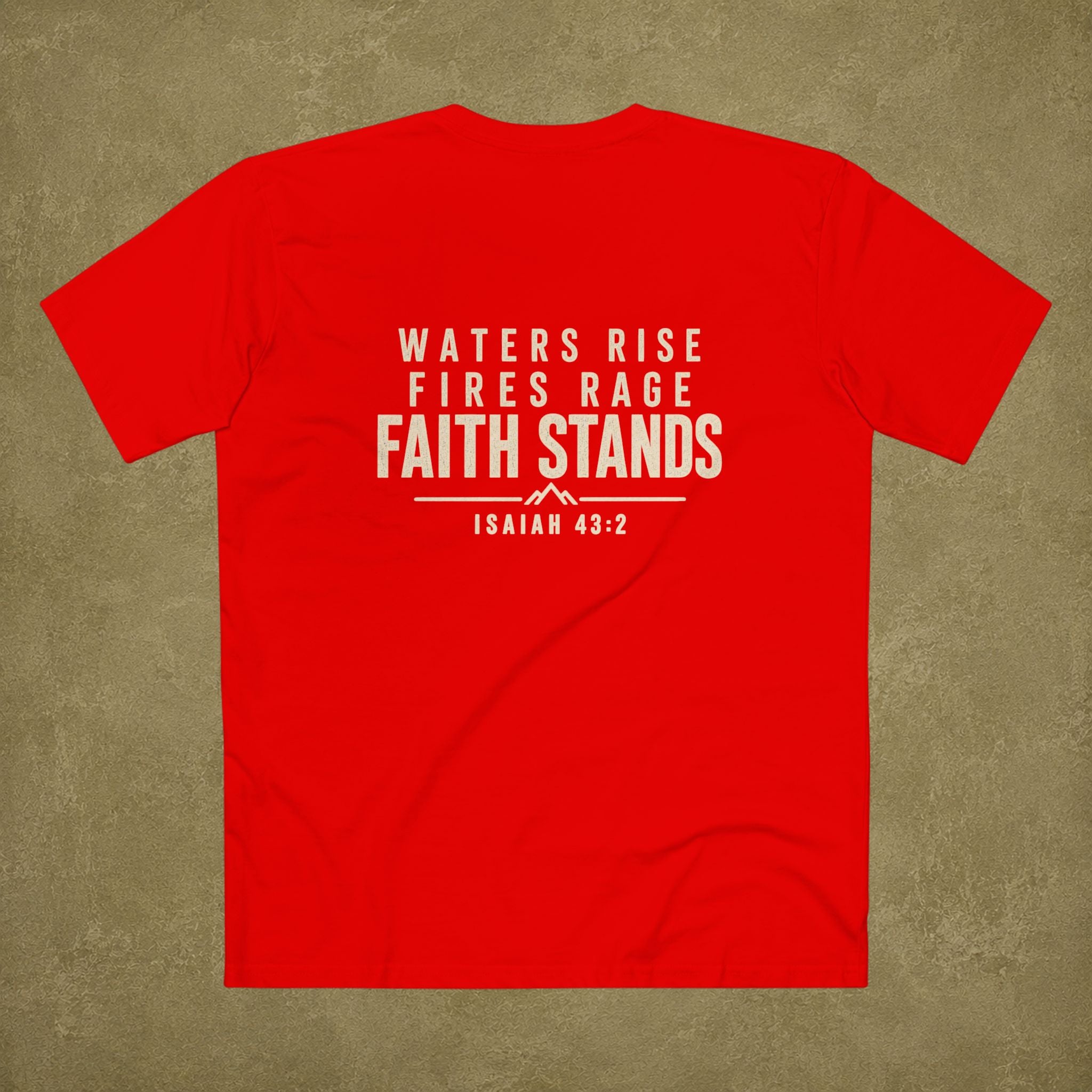 Isaiah 43:2 Men's T shirt