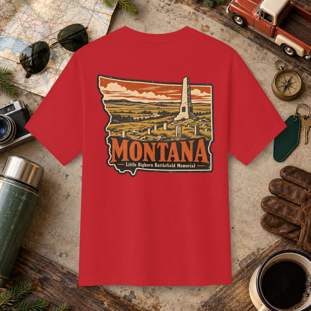 Montana State Vintage Tee