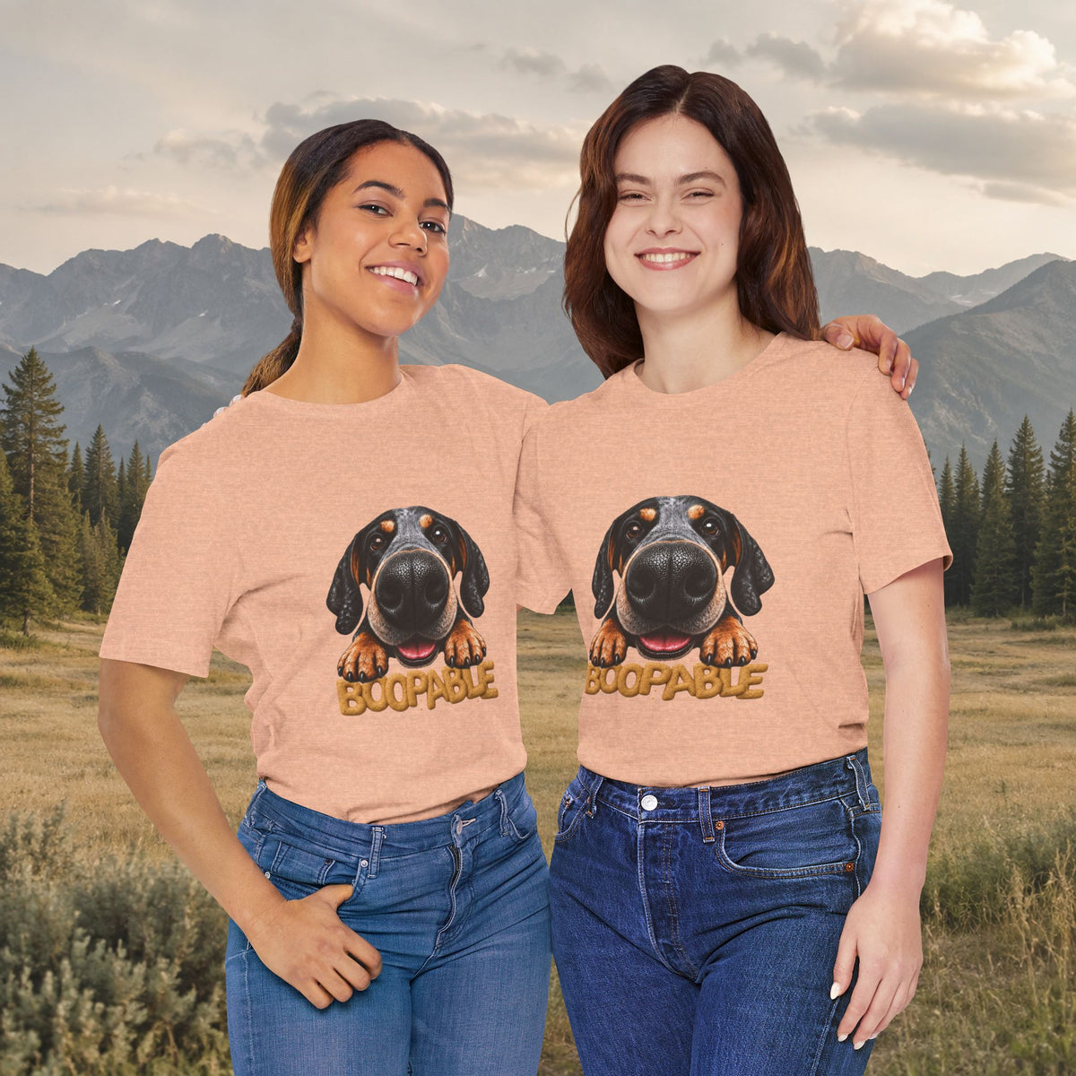 Boopable Blue Tic Hound T-Shirt