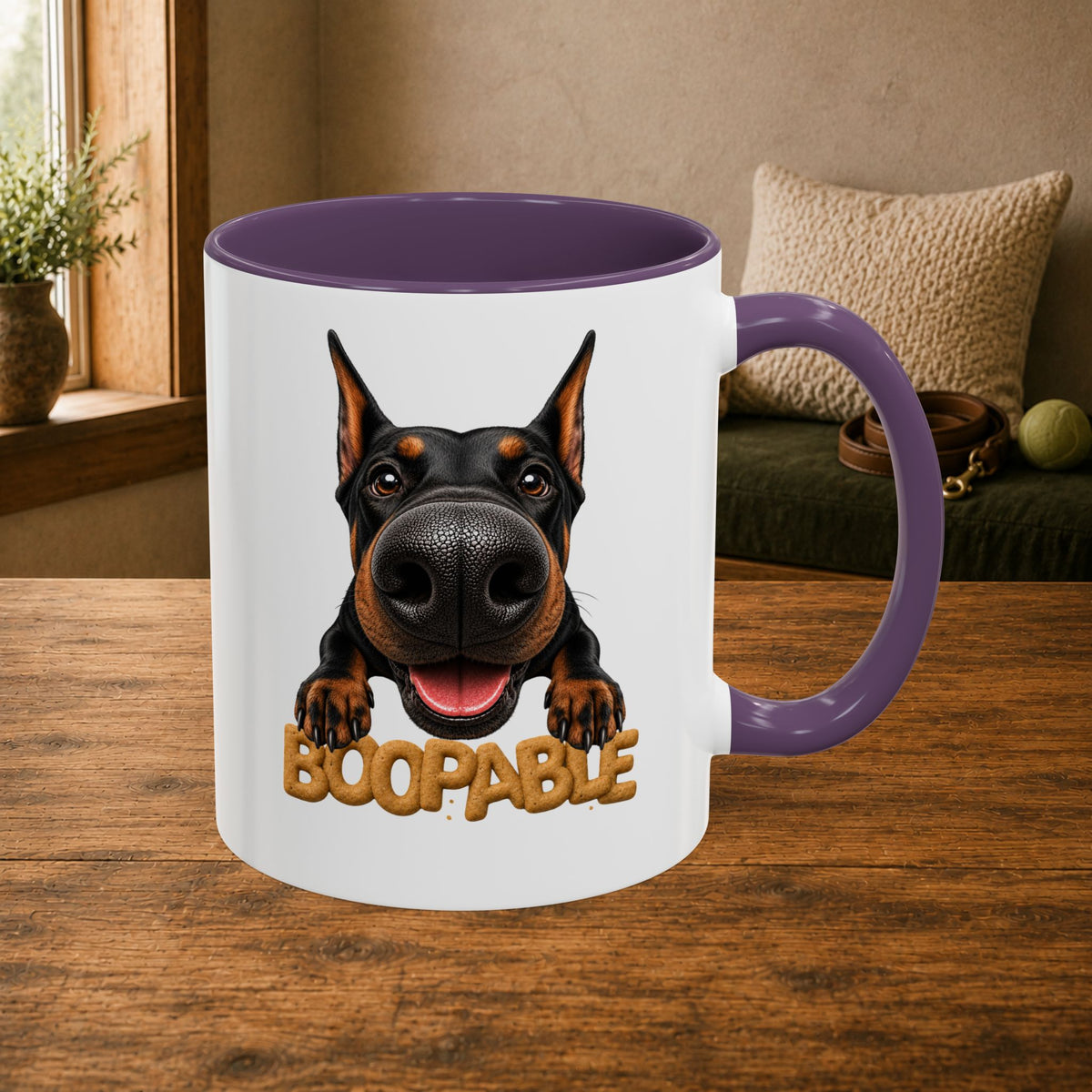 Boopable Doberman — Coffee Mug 11oz