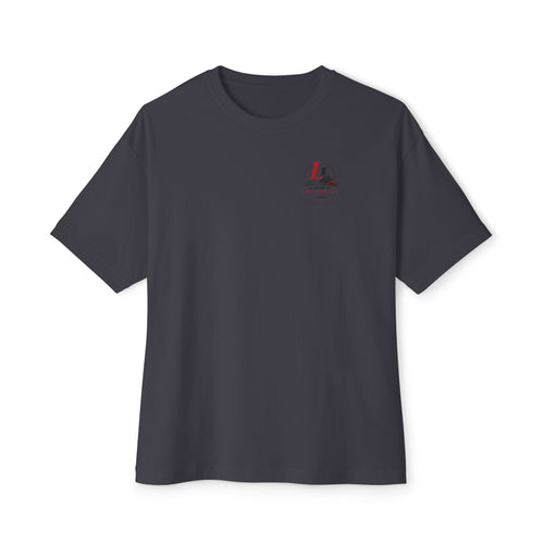 Lawn Integrity Logo Tee — Oversized Boxy Lawn Care T-Shirt