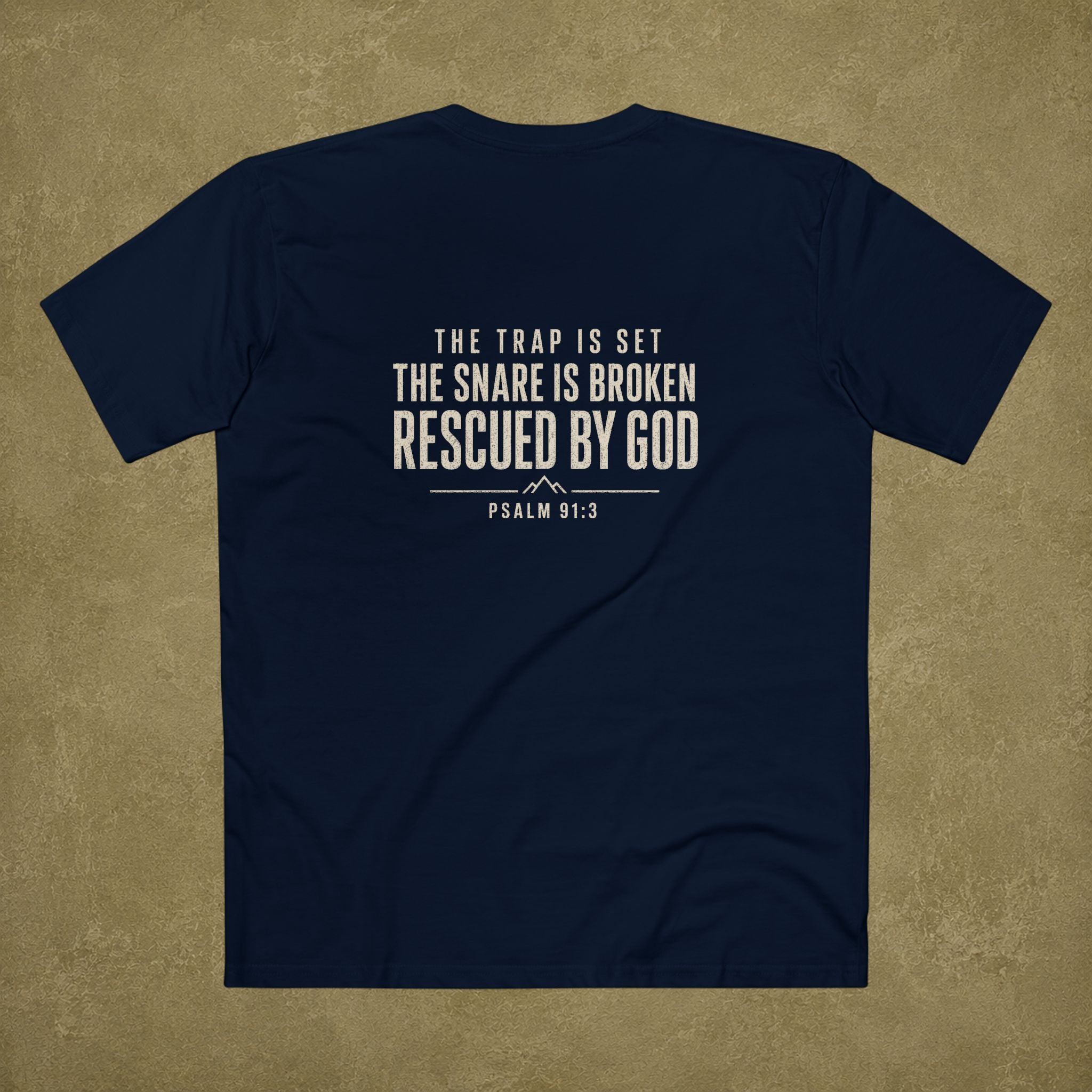 Psalm 91:3 Men's T shirt