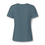 Women's Relaxed Heather CVC V-Neck Tee