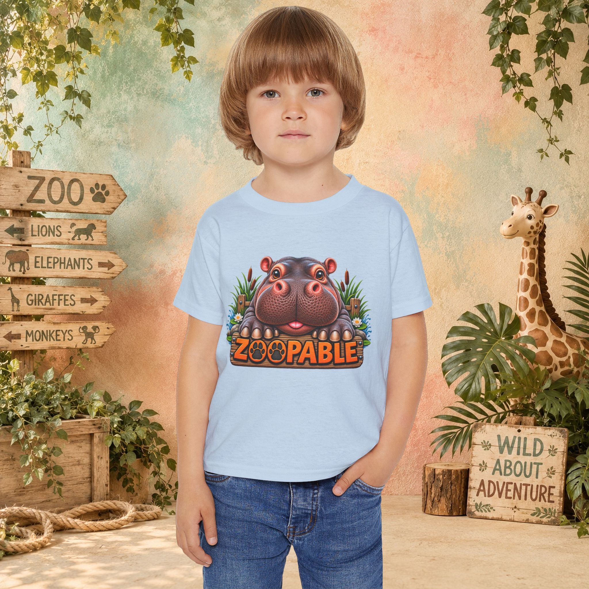 Hippopotamus Zoopable T-shirt