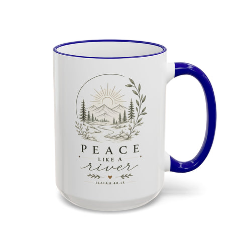 Accent Rim & Handle Mug (11oz, 15oz)