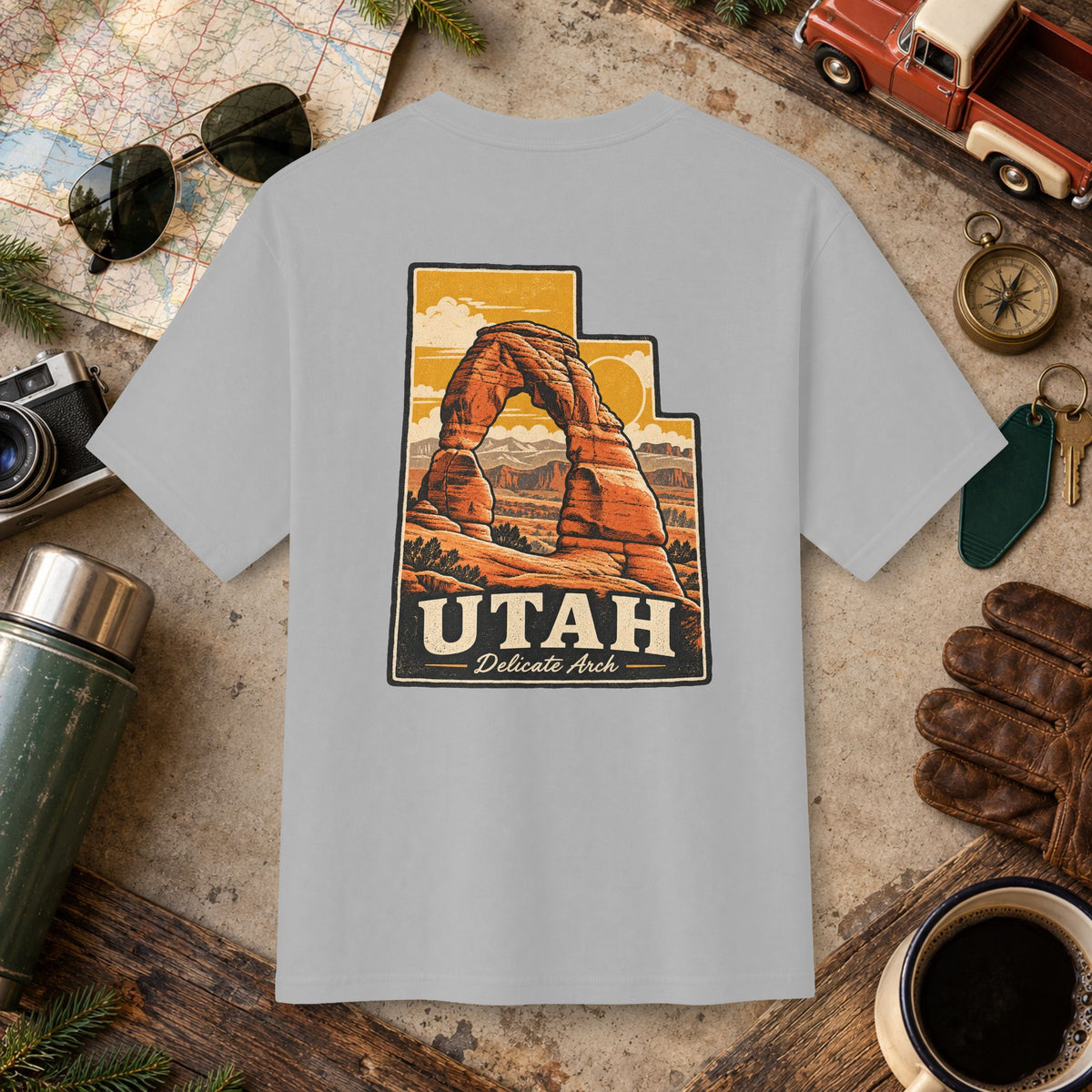 Utah State Vintage Tee