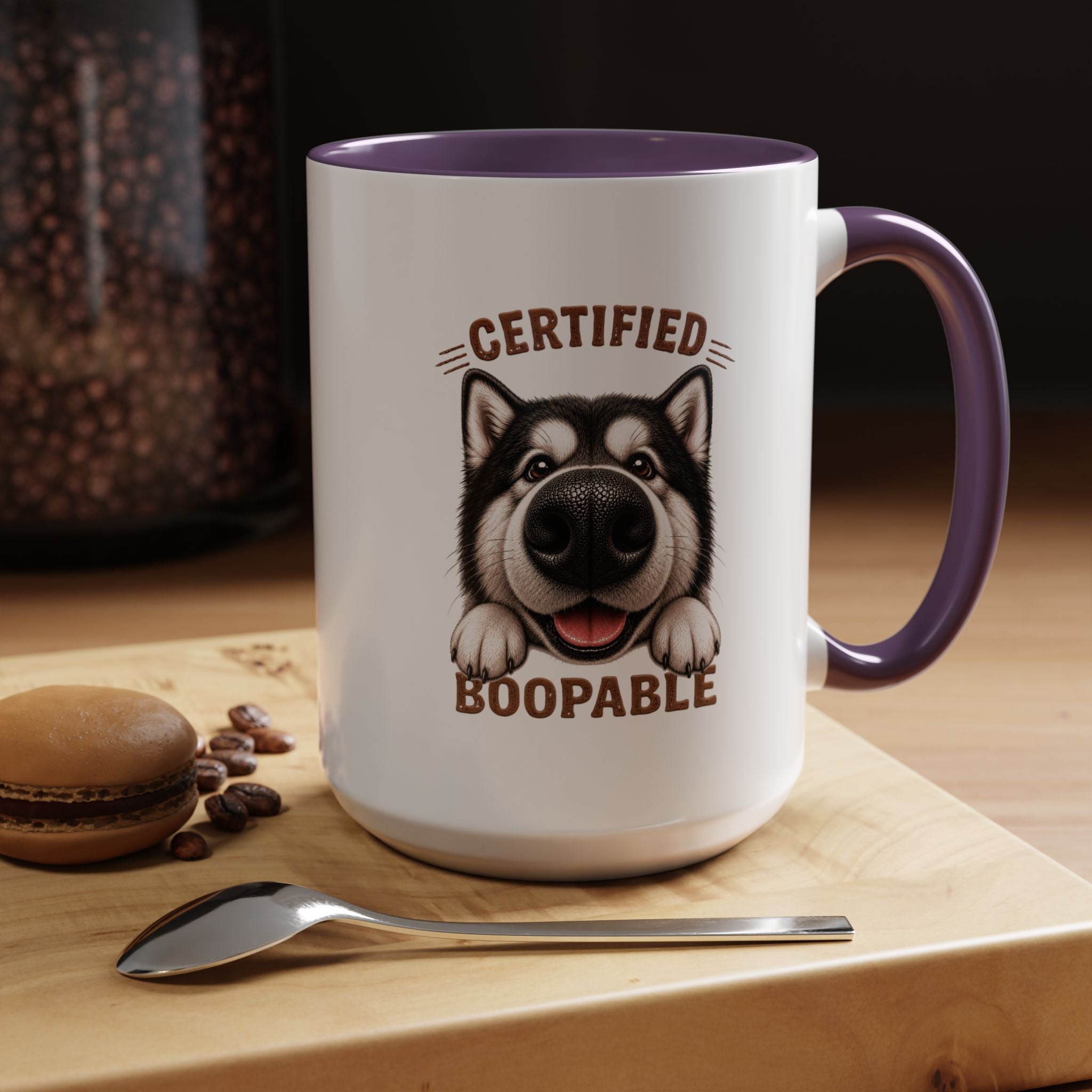 Certified Boopable Alaskan Malamute — Coffee Mug 11/15oz