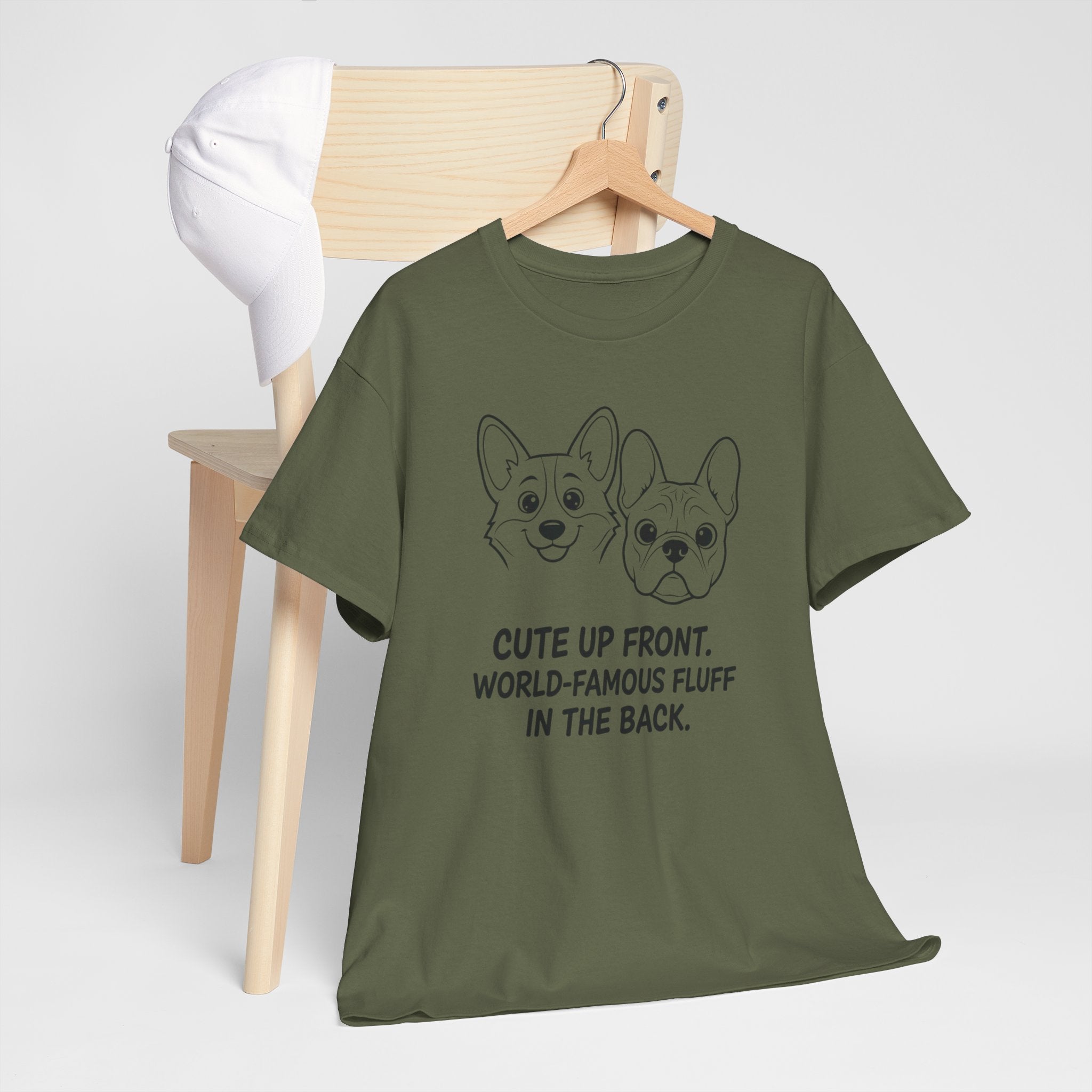 Cute Up Front. World‑Famous Fluff in the Back!