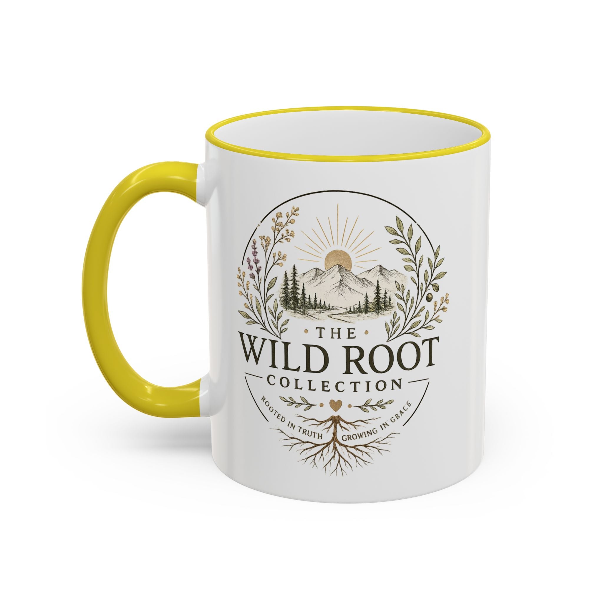 Accent Rim & Handle Mug (11oz, 15oz)