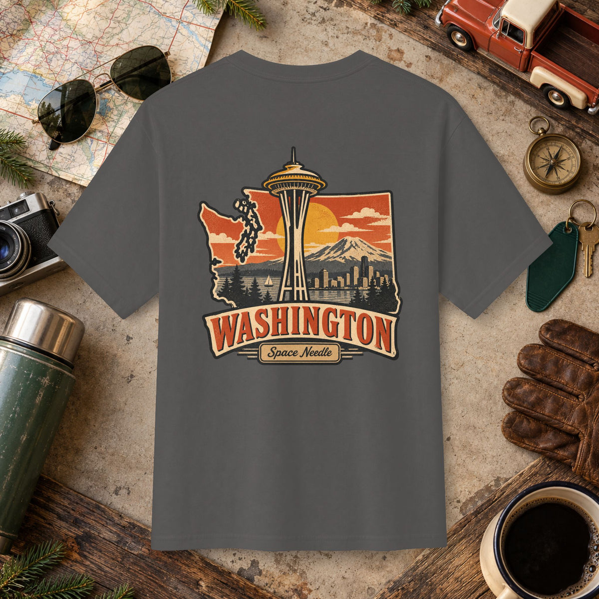 Washington State Vintage Tee