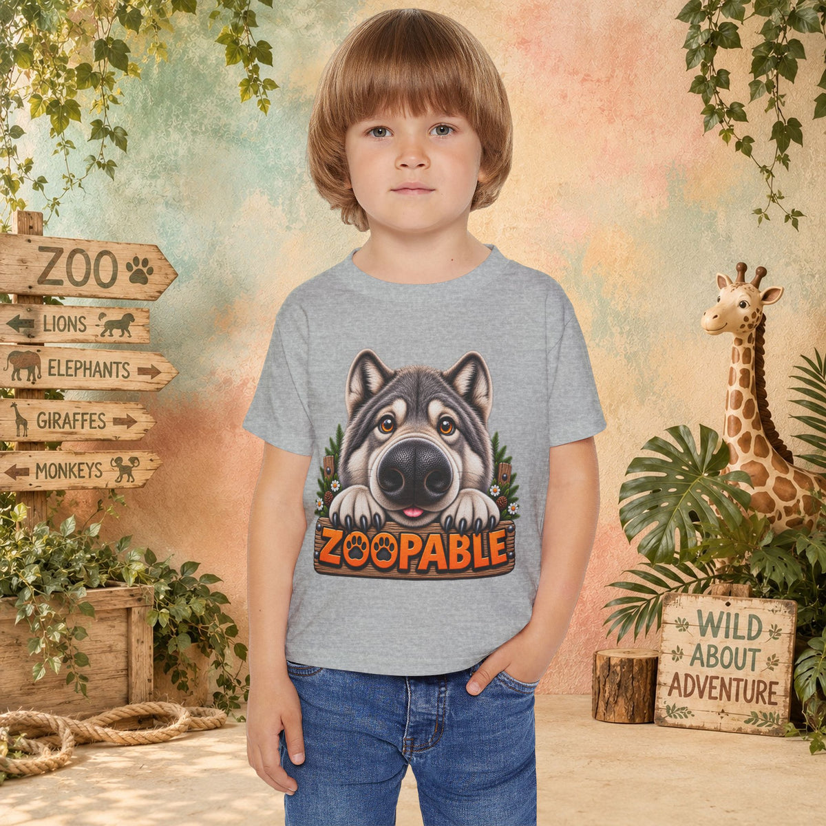 Wolf Zoopable T-shirt
