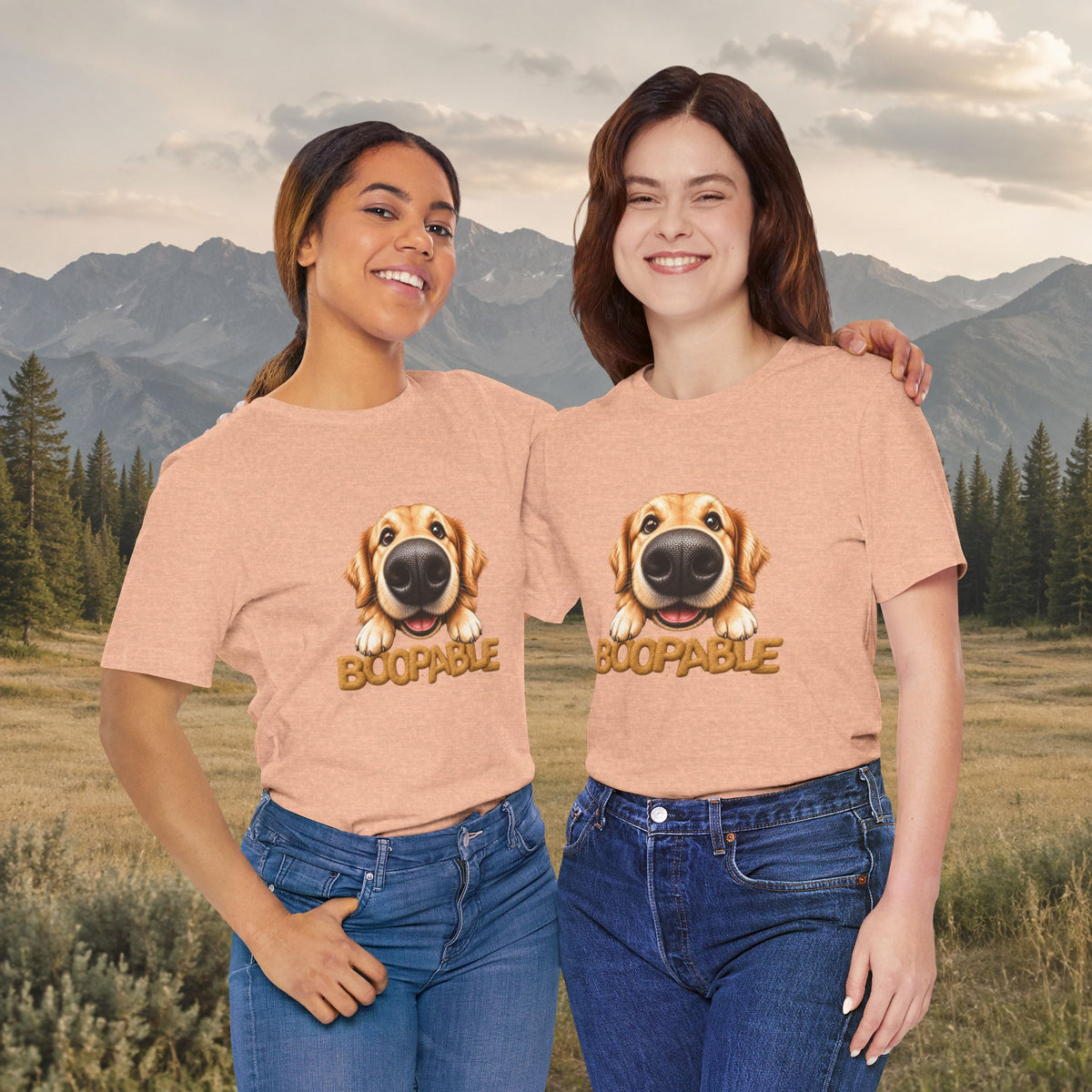 Boopable Golden Retriever T-Shirt