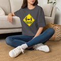 Caution 2 Deer Hunting - Hunter Road Sign Tee