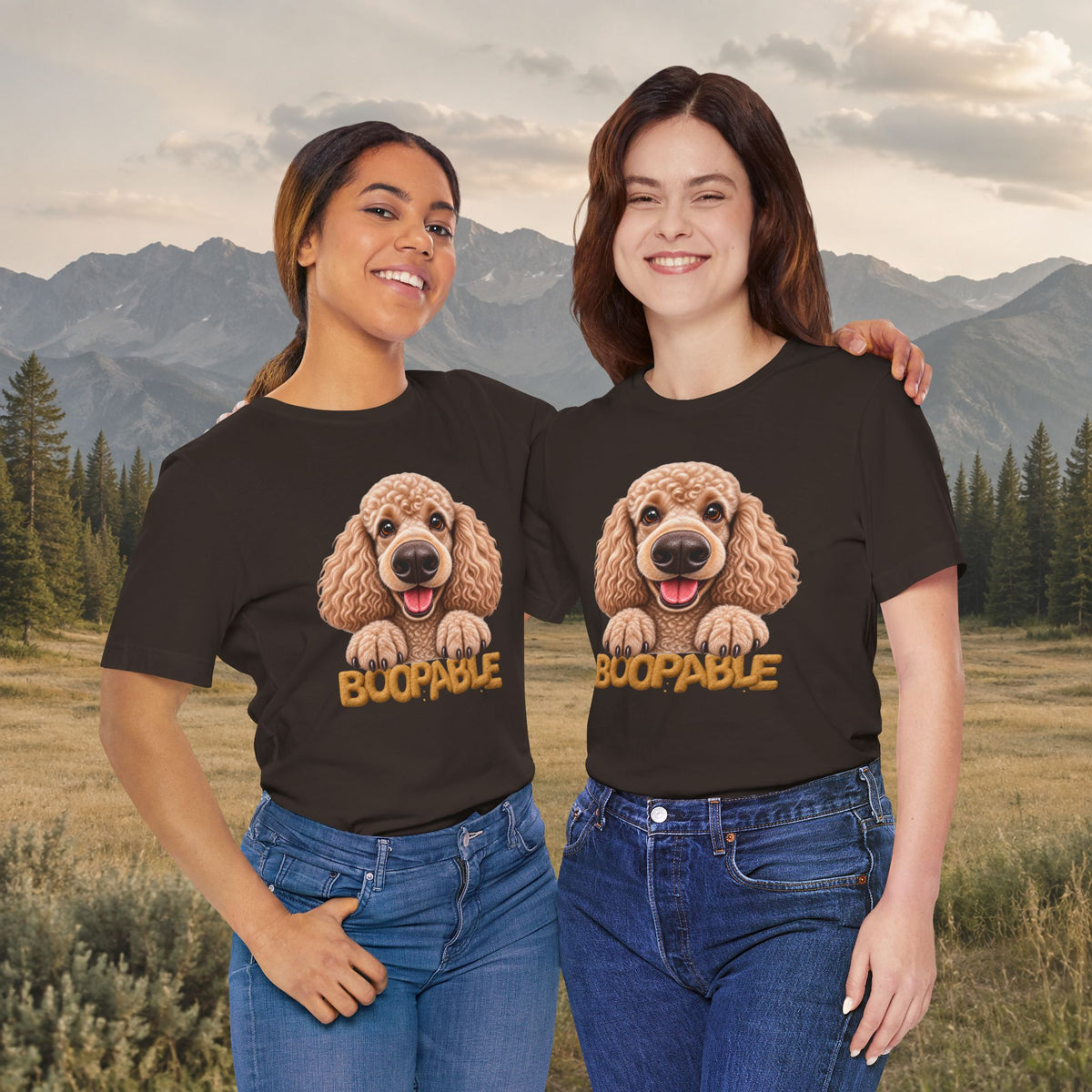 Boopable Poodle T Shirt