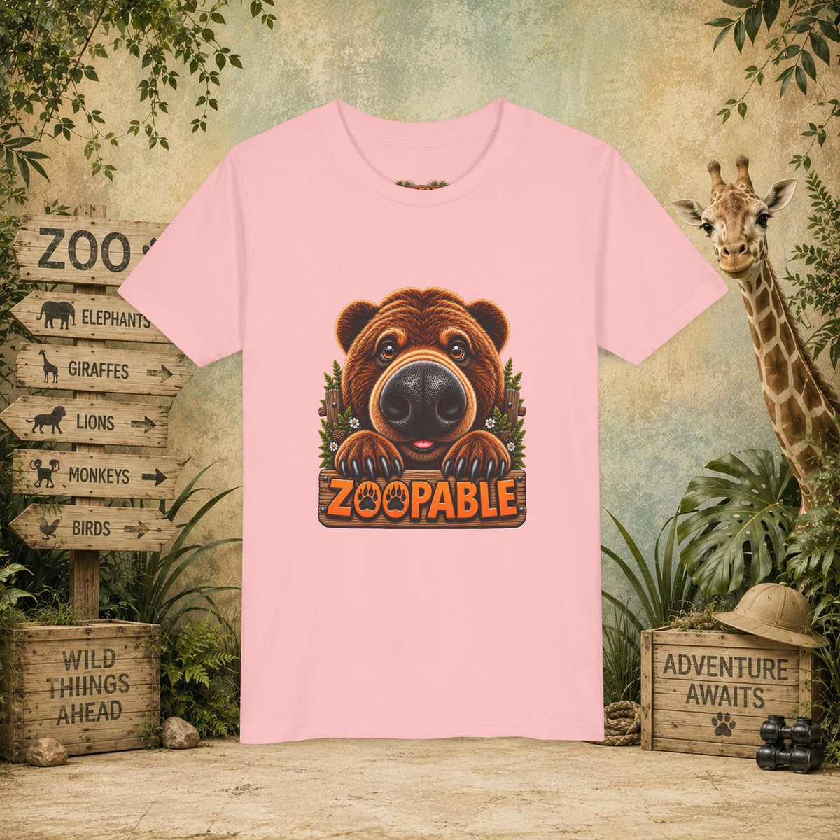 Bear Zoopable Youth Tee